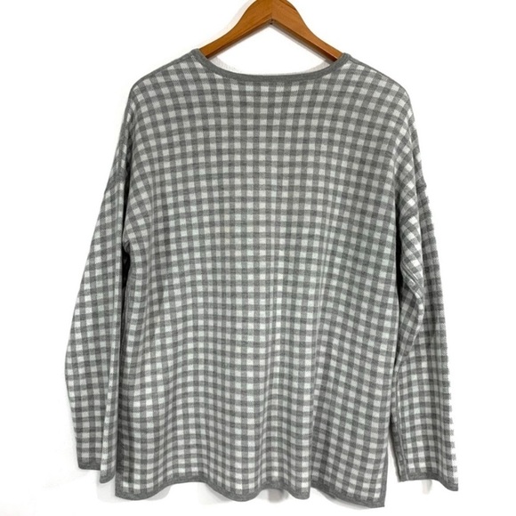 [J. Jill] Reversible Checkered Tunic - Picture 9 of 10